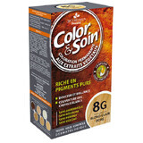 Color&amp;Soin, haarverf, 8 g, goud licht blond, 135 ml