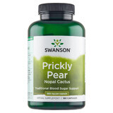 Swanson Prickly Pear Nopal Cactus, 180 capsules