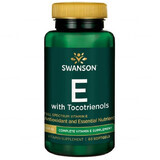 Swanson E met tocotriënolen, vitamine E en tocotriënolen, 60 capsules