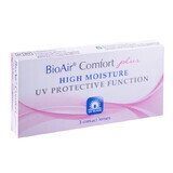 BioAir Comfort Plus, contactlenzen, 30 dagen, -1,75, 3 stuks.