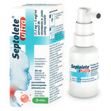 Septolete Ultra (1,5 mg + 5 mg)/ml, orale spray, oplossing, 30 ml