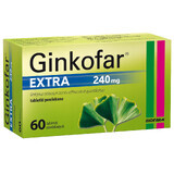 Ginkofar Extra 240 mg, 60 comprimidos recubiertos con película