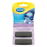 Scholl Expert Care, verwisselbare Wet &amp; Dry zacht gladmakende roterende koppen met zeemineralen, 2 stuks