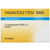 Vigantoletten 1000 25 µg, 90 tabletten