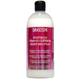 Bingospa, antiroosshampoo met cafeïne en Dode Zeemodder, 500 ml