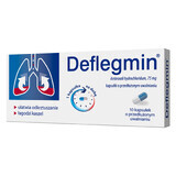 Deflegmin 75 mg, 10 capsule a rilascio prolungato