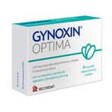 Gynoxin Optima 200 mg, 3 zachte vaginale capsules