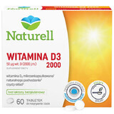 Naturell Vitamin D3 2000, 60 chewable tablets