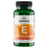 Swanson E, natuurlijke vitamine E 200 IE, 250 gelcapsules