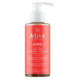 Miya mySUPERskin, lichte make-up verwijderings- en reinigingsolie, gezicht, ogen en lippen, 140 ml