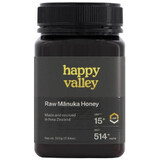 Happy Valley, Manuka UMF 15+ honing, 500 g