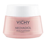 Vichy Neovadiol Rose Platinium, face cream with rose for strengthening and revitalizing mature and dull skin, 50 ml