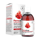 Aura Herbals Ferradrop, ijzer + foliumzuur + vitamine B6, B12 en C, 500 ml