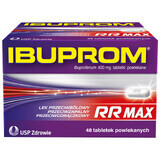 Ibuprom RR Max 400 mg, 48 filmomhulde tabletten