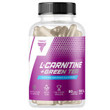 Trec L-Carnitine + Groene Thee, 90 capsules