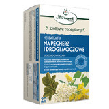 Herbapol Na Pęcherz i Drogi Urczowe (For the bladder and urinary tract), herbal and fruit fixed tea, 2 gx 20 sachets