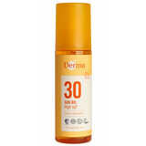 Derma Sun, zonnebeschermingsolie, SPF 30, 150 ml