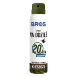 Bros, clothing spray against ticks, DEET 20%, 90 ml