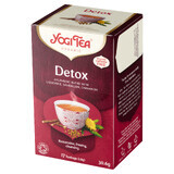 Yogi Tea Detox, detox thee BIO, 1,8 g x 17 builtjes