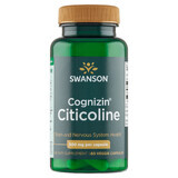 Swanson Cognizin Citicoline, citicoline, 60 plantaardige capsules