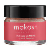 Mokosh, lipscrub, framboos, 15 ml