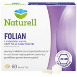 Naturell Folian, folic acid 400 µg, 60 tablets