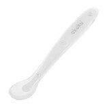 AKUKU, silicone lepel, wit, A0417, vanaf 4 maanden, 1 stuk