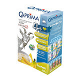 Caprima Premium pap van maïs en rijst met volle geitenmelk, banaan, glutenvrij, na 4 maanden, 225 g