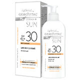 Latte per Protezione Solare SPF 30 Derma+ Sun, Gerovital H3 Derma+ Sun, 150 ml, Farmec