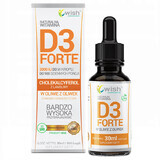 Wish, Vitamin D3 Forte 2000 IU, cholecalciferol with lanolin, drops, 30 ml