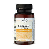 Herbapol Kurkuma+ met Piperine, 90 capsules