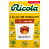 Ricola Original Herbal, caramelo suizo de hierbas, sin azúcar, 27,5 g