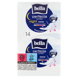 Bella Perfecta Ultra, maandverband Extra Zacht met vleugels, extra lang, Nacht, 14 stuks