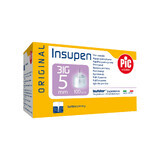 Pic Solution Insupen, insulinepenaalden, 31G (0,25 mm) x 5 mm, 100 stuks