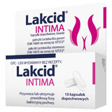 Lakcid Intima, 10 vaginale capsules