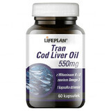 Lifeplan Levertraan 550 mg, 60 capsules