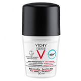 Vichy Homme, antitranspiratiemiddel voor mannen, 48 uur roller, tegen vlekken op kleding, 50 ml