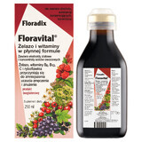 Floradix, Floravital, Gluten Free, 250 ml