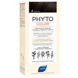 Phyto Color, haarverf, 4 kastanje, 50 ml