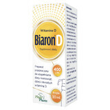 Biaron D, vitamine D 400 IE, druppels, 10 ml