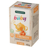 Premium Rosa Herbi Baby duindoorn, thee voor baby's en kinderen vanaf 9 maanden, 20 builtjes