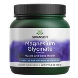 Swanson Magnesium Glycinate Powder, magnesium chelate, 150 g