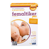 Femaltiker Plus, karamelsmaak, 12 zakjes