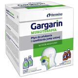 Gargarin Mucotherapie, mondspoelmiddel en vochtinbrengende crème voor de mond, 4 x 225 ml