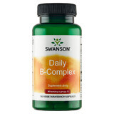 Swanson Daily B-Complex, B-Vitamine, 100 vegetarische Kapseln