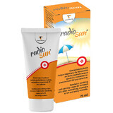 RadioSun, verzachtende en kalmerende crème voor de geïrriteerde huid na zonnebaden, UV-straling, solarium, 75 ml