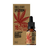 Full Spectrum Life Drops Hennepolie 15% CBG, 15 ml