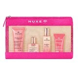 Nuxe Prodig Floral set with makeup bag, shower gel, 30 ml + oil, 10 ml + perfume, 15 ml + cream, 15 ml