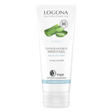 Logona Classic, gel detergente per il viso a pulizia profonda con bio aloe vera, pelle normale, 100 ml