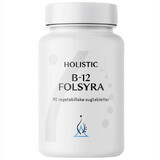 Holistic B-12 Folsyra, 90 zuigtabletten